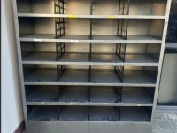 Pigeon hole shelves