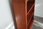 Dining table and 4 chairs, Bookcase