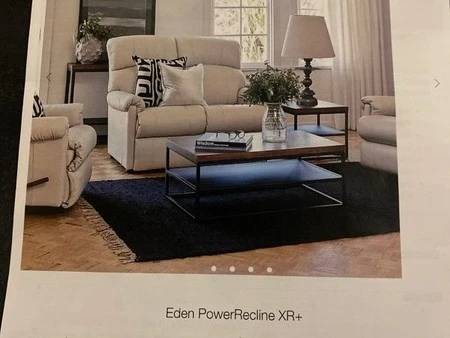 2x La-z-boy Eden Power Recline XR+ lazyboy rocker recliner chairs