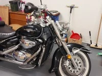 Motorcycle Suzuki C50 boulevard