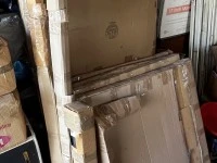 Double bed 205 cm x 160 cm x 48 cm – disassembly required, Mattress 10...