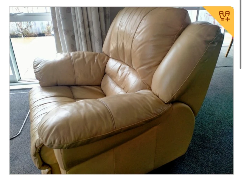 Lounge suite one three seater two armchairs