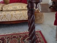 Antique Barley Twist Side Table