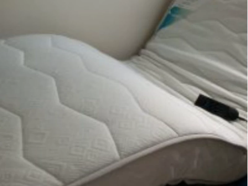 Single bed base and mattress