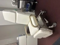 Medical procedure chair on wheels