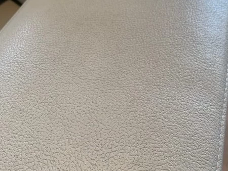 Beautiful Buttery Grey "Leather" Couch