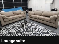 3 seater couch, 2 seater couch