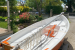 Small boat Sunburst with trailer no WoF