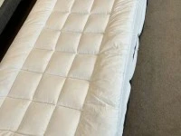 King single bed + mattress and single trundler + mattress
