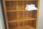 Double bed, 2 bookshelves, table and chairs, washing machine and dry...