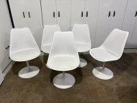 Tulip Chairs Swivel x5