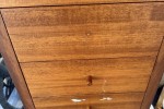 Tall wooden drawers