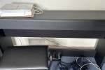 Queen bed, Dining table with chairs, Fridge, Sofa, Coffee table, Digit...