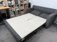Chest of drawers, two seater sofa, hall credenza unit