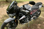 Motorcycle Triumph Street Triple