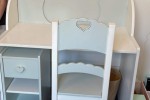 Small child’s desk and chair