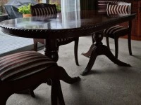 Period Style Dining Table & 6 Chairs