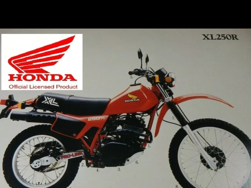 Motorcycle Honda XL250R