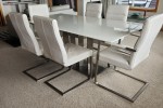 Dining table and chairs