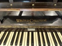 Wooden upright piano