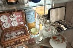 Glass china display cabinet