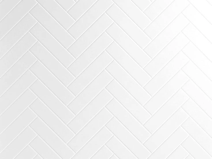 Seratone 2400 x 1200 x 4.5mm Polar White Herringbone