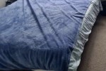 Double bed with mattress