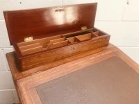 Antique Davenport Writing Desk, Beautifully Crafted, Inlaid>>>