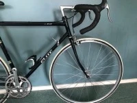 Elite road bike, made by noted motorcyclist frame maker Ken McIntosh, ...