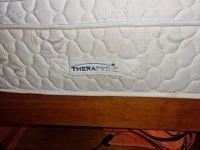 Queen size frame and mattress