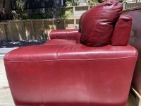 Leather 3 & 2 Seater ex Farmers