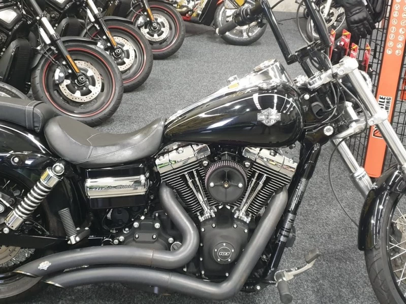 Motorcycle Harley dyna wideglide