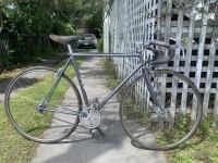 Assembled bicycle
