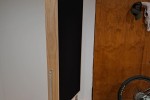 Acoustic panels measurements are of all 4 wrapped together, Packed pad...