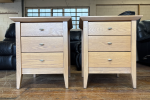 2 X bedside tables (2)