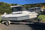 6.2 metre stabi craft super cab trailer boat