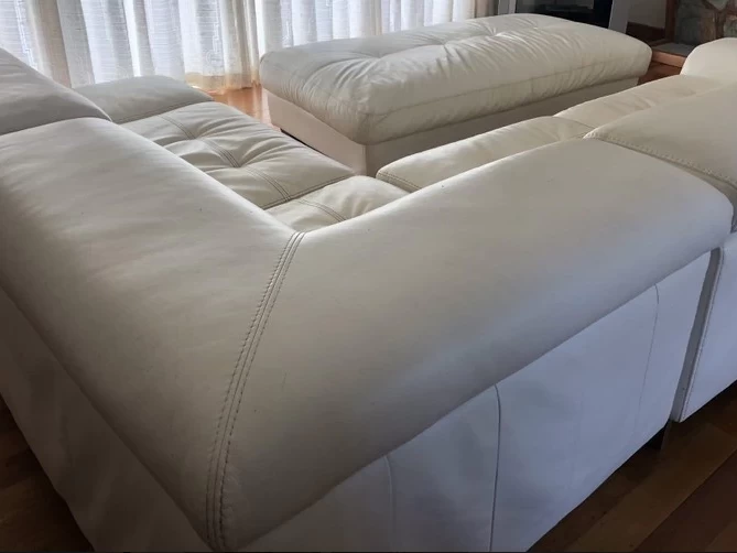 L-shaped sofa - first part, L-shaped sofa - second part, Ottoman