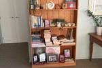 Wooden desk, Wooden book case