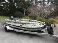 Outboard jet boat