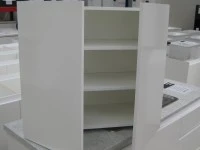 TALL GARAGE STORAGE / BROOM 400wide LH or RH - NZ MADE, cupboard - 800...