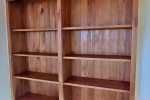 Rimu large double bookcase