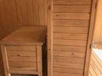 Cottage Hill Wooden Shelved Wardrobe