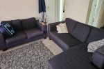 King Bed, King Single, 2 seater couch, 3 seater couch with ottoman, ta...