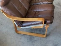 Light two seater couch