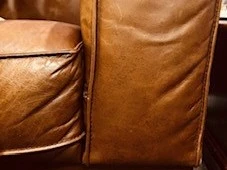 Leather couch