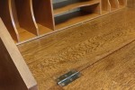 Honey Oak Writing Desk - Art Deco.