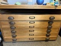 Set of drawers, wardrobe, large futon mattress