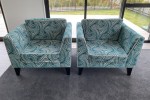 Turquoise 4 peice Danske Mobler Lounge Suite 2 x 3 seater and 2 x 1 se...