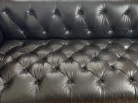 Black Leather Couch