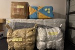 Queen Mattress no bed frame, Fabric Sofa Couch, box1, box2, box3, box4...